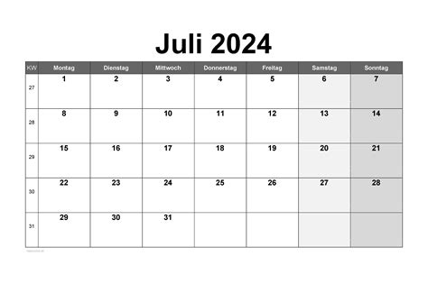 Juli 2024 .